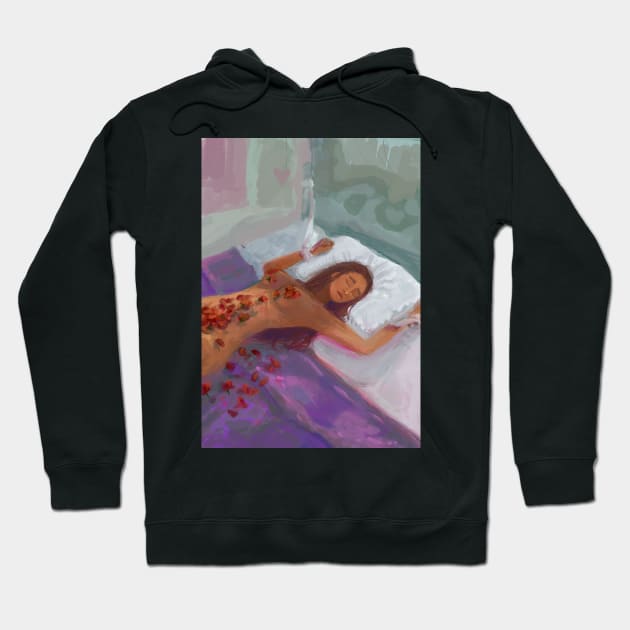 Sleeping beauty Hoodie by gcogle